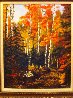 Untitled Aspen Forest 38x32 Original Painting by Marin Dobson - 1