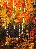Untitled Aspen Forest 38x32 Original Painting by Marin Dobson - 5
