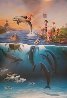 Dolphin Rides 2011 HS by Warren and Wyland Limited Edition Print by Antonia Dolinina - 0