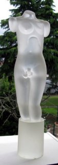 Torso Unique Glass Sculpture Sculpture - Romano Dona Torso Unique Glass Sculpture Sculpture - Romano Dona