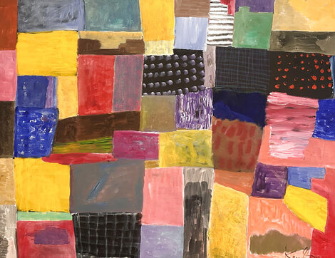 All Sorts 11 2015 48x60 - Huge Original Painting - Ken Done