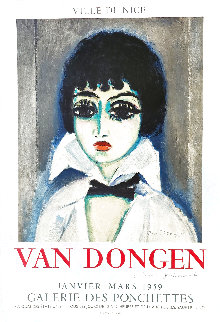 “Marcelle Leoni“ Galerie Des Ponchettes Poster 1959 Limited Edition Print - Kees Van Dongen