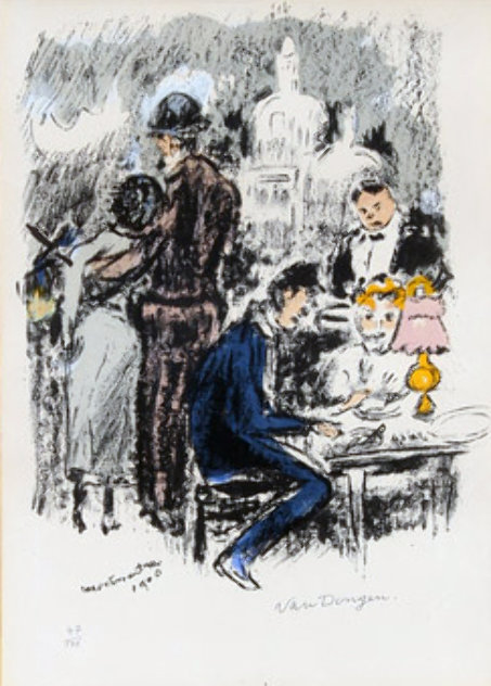 Montmartre 1900 Limited Edition Print by Kees Van Dongen