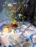 May Afternoon 1987 36x30 Original Painting by Donna Phipps Stout - 0