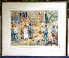 Parade Watercolor 1934 24x28 - Key West, Florida Original Painting by Adrian Dornbush - 1