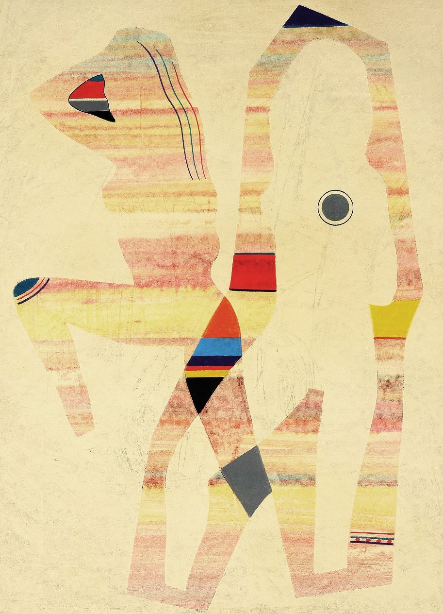 neal doty artwork, abstract , surrealist print, female figures by Neal ...