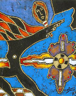 Rattler 2009 9x15 Original Painting by Neal Doty - 0 Rattler 2009 9x15 Original Painting by Neal Doty - 0