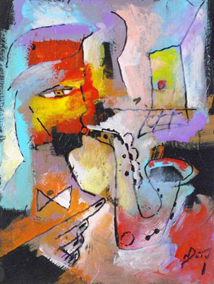 Mellow Fellow 2009 Original Painting by Neal Doty Mellow Fellow 2009 Original Painting by Neal Doty