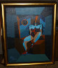 Solitary Man 1978 33x27 Original Painting by Neal Doty - 1