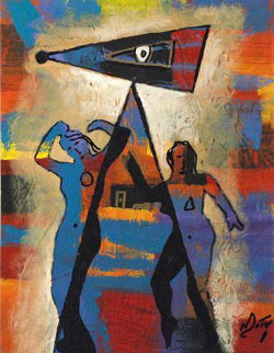 Eye On The Prize12x9 Original Painting - Neal Doty Eye On The Prize12x9 Original Painting - Neal Doty