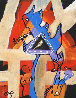 Balancing Act 2009 12x9 Original Painting by Neal Doty - 0