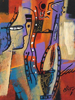 Can't Help It 2009 Original Painting - Neal Doty Can't Help It 2009 Original Painting - Neal Doty