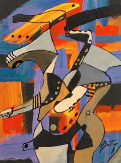 One for Bud Shank Original Painting - Neal Doty One for Bud Shank Original Painting - Neal Doty