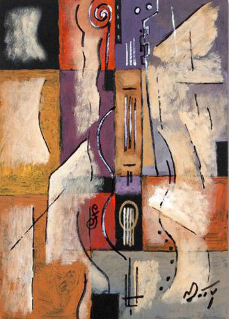 A. G. 10 2011 12x9 Original Painting by Neal Doty A. G. 10 2011 12x9 Original Painting by Neal Doty