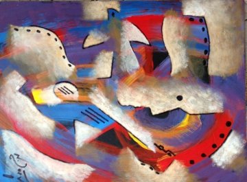 Good News 2010 12x9 Original Painting - Neal Doty Good News 2010 12x9 Original Painting - Neal Doty