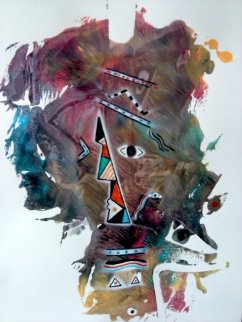 Hombre 2014 Original Painting - Neal Doty Hombre 2014 Original Painting - Neal Doty