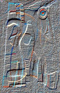 Embossed Figures 2014 Limited Edition Print - Neal Doty Embossed Figures 2014 Limited Edition Print - Neal Doty
