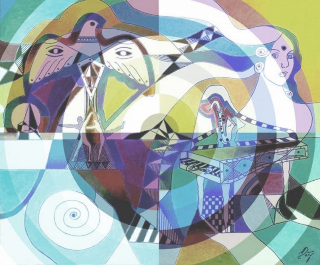 Rhapsody in Blue 2014 Limited Edition Print by Neal Doty Rhapsody in Blue 2014 Limited Edition Print by Neal Doty