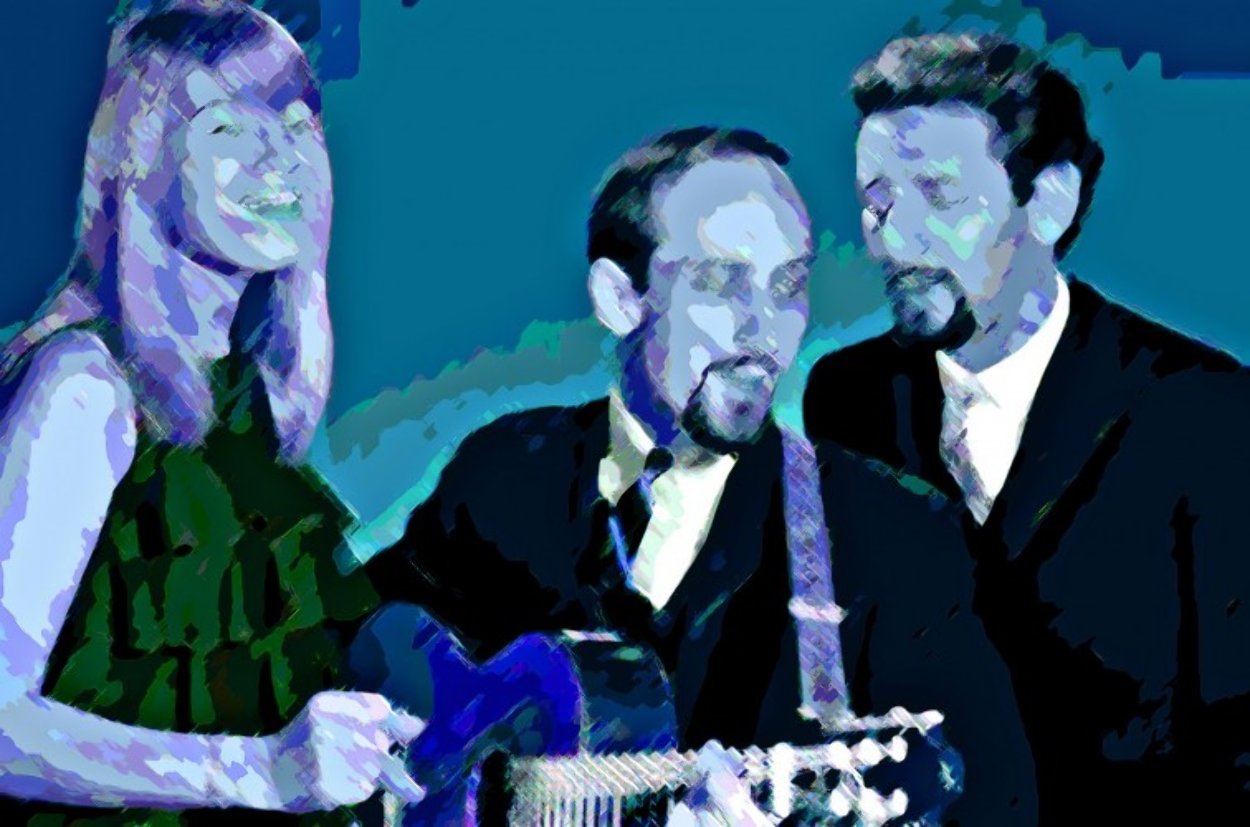 Peter, Paul And Mary 2015 Limited Edition Print by Neal Doty Peter, Paul And Mary 2015 Limited Edition Print by Neal Doty