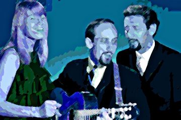 Peter, Paul And Mary 2015 Limited Edition Print - Neal Doty Peter, Paul And Mary 2015 Limited Edition Print - Neal Doty
