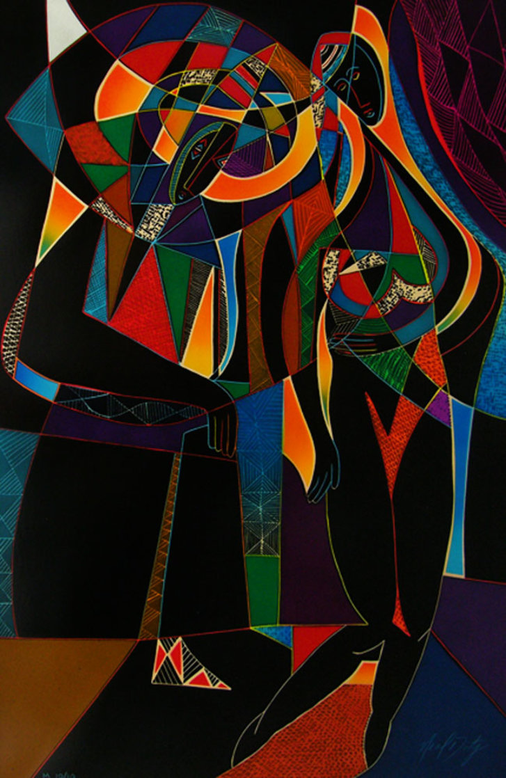 Mardi Gras 1989 Limited Edition Print by Neal Doty Mardi Gras 1989 Limited Edition Print by Neal Doty