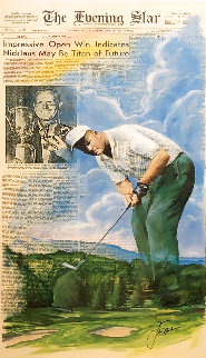 Jack Nicklaus 1994 Limited Edition Print - Doug London Jack Nicklaus 1994 Limited Edition Print - Doug London