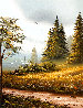 Four Seasons 1986 27x23 - Autumn and Winter Original Painting by Lionel Dougy - 0