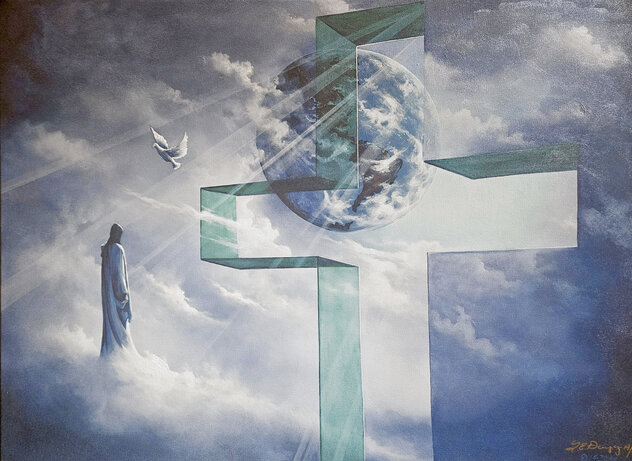 Crossing Over AP Limited Edition Print by Lionel Dougy