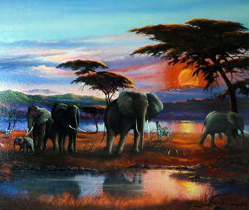 African Memory AP 2006 Limited Edition Print - Lionel Dougy African Memory AP 2006 Limited Edition Print - Lionel Dougy