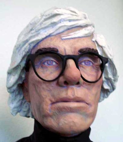 Andy Warhol Life Size Sculpture by Jack Dowd 2007 Sculpture - Jack Dowd