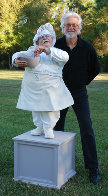 Singing Chef Life Size Sculpture 2009 Sculpture by Jack Dowd - 0 Singing Chef Life Size Sculpture 2009 Sculpture by Jack Dowd - 0