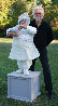 Singing Chef 3/4 Life Size Sculpture 2009 Sculpture by Jack Dowd - 1
