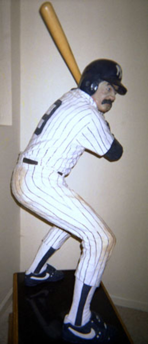 Bases Loaded (New York Yankees) Hyrdocal Life Size Sculpture 1990 76 in Sculpture by Jack Dowd Bases Loaded (New York Yankees) Hyrdocal Life Size Sculpture 1990 76 in Sculpture by Jack Dowd
