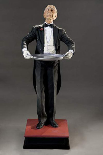Bentley The Butler Sculpture 2009 Sculpture by Jack Dowd