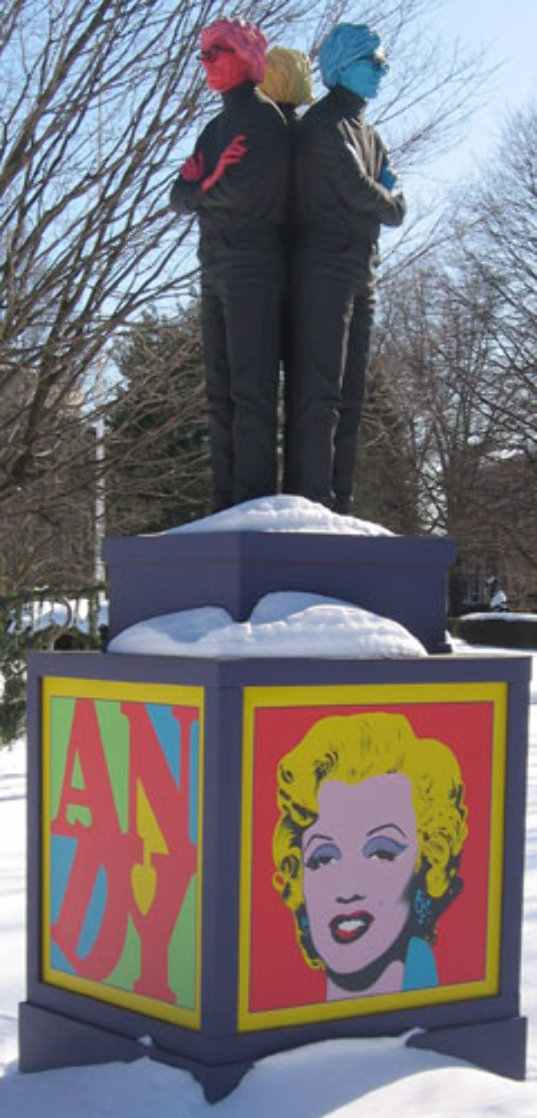Happy Birthday Andy (Triple Andy) Installation Sculpture Sculpture by Jack Dowd Happy Birthday Andy (Triple Andy) Installation Sculpture Sculpture by Jack Dowd