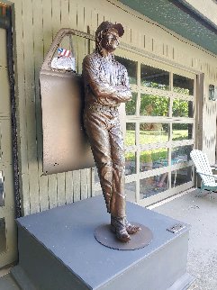 Southern Exposure Life Size Bronze Outdoor Sculpture Sculpture - Jack Dowd Southern Exposure Life Size Bronze Outdoor Sculpture Sculpture - Jack Dowd