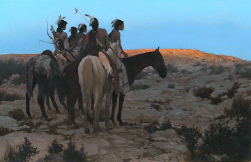 Introducton to an Alien Culture 9x14 Original Painting - Jerry Wayne Downs Introducton to an Alien Culture 9x14 Original Painting - Jerry Wayne Downs