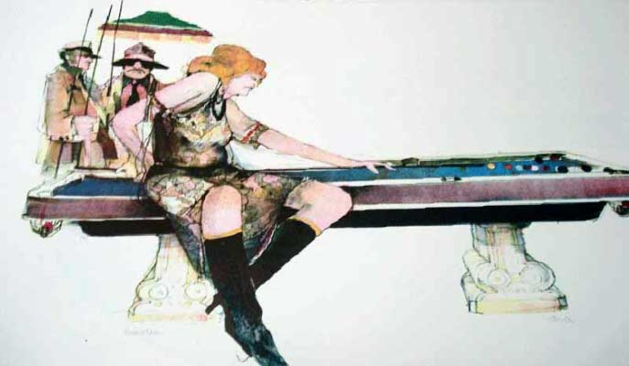 Gamblers Suite: Hustler Limited Edition Print by John Doyle Gamblers Suite: Hustler Limited Edition Print by John Doyle