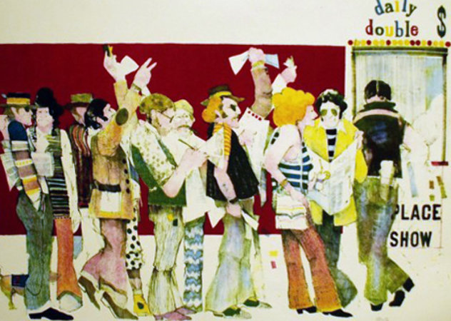 Gamblers Suite: Window 1976 Limited Edition Print by John Doyle