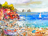 Capri Beach 2013 24x26 Original Painting by  Duaiv - 0