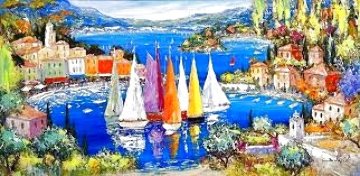 Italy Panoramic 2022 Embellished - Huge Limited Edition Print - Duaiv Italy Panoramic 2022 Embellished - Huge Limited Edition Print - Duaiv