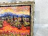 Rose a La Van Gogh 2021 42x51 - Huge Painting Original Painting by  Duaiv - 3