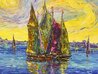 Van Gogh Evening 2018 - Embellished Giclee on Canvas Limited Edition Print by Duaiv - 0 Van Gogh Evening 2018 - Embellished Giclee on Canvas Limited Edition Print by Duaiv - 0