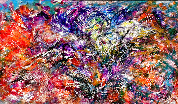 Speed 2022 40x59 - Huge Original Painting - Duaiv Speed 2022 40x59 - Huge Original Painting - Duaiv