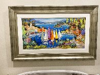 Italy Panorama Embellished - Huge Limited Edition Print by  Duaiv - 2
