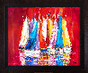 Red and Sails 2015 40 x48 - Huge Original Painting by  Duaiv - 1