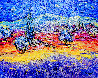 Multicolor Van Gogh 2014 Embellished Giclee Limited Edition Print by  Duaiv - 0