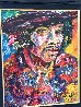 Jimi Hendrix Icon 2018 27x23 Original Painting by  Duaiv - 3