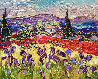 Paysage aux Iris 2014 Embellished Limited Edition Print by  Duaiv - 0