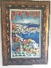 Bougainvilliers a Mykonos  Painting 2019 32x24 - Greece Original Painting by  Duaiv - 1